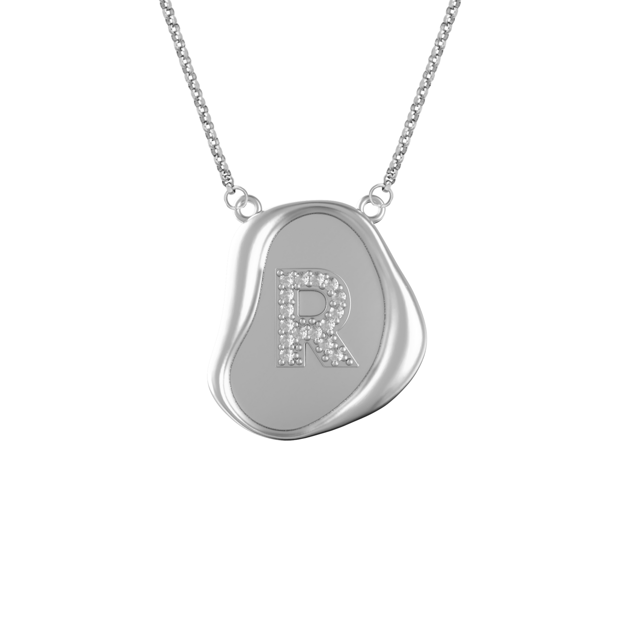 Wax Seal Initial Pendant