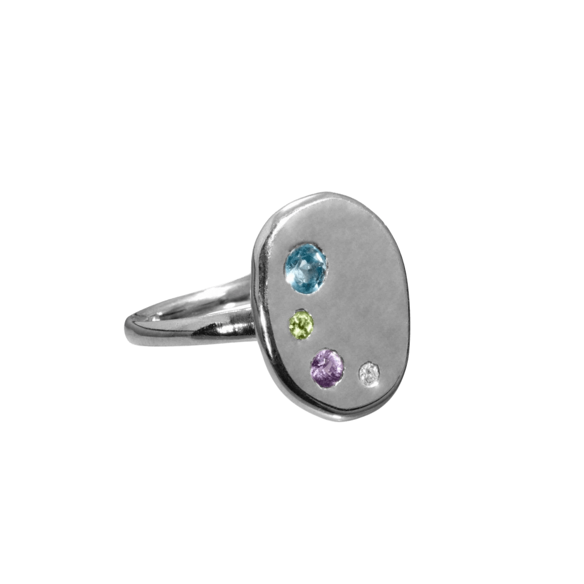 14k gold Rings - Worlds Away Ring - Corvo Jewelry by Lily Raven