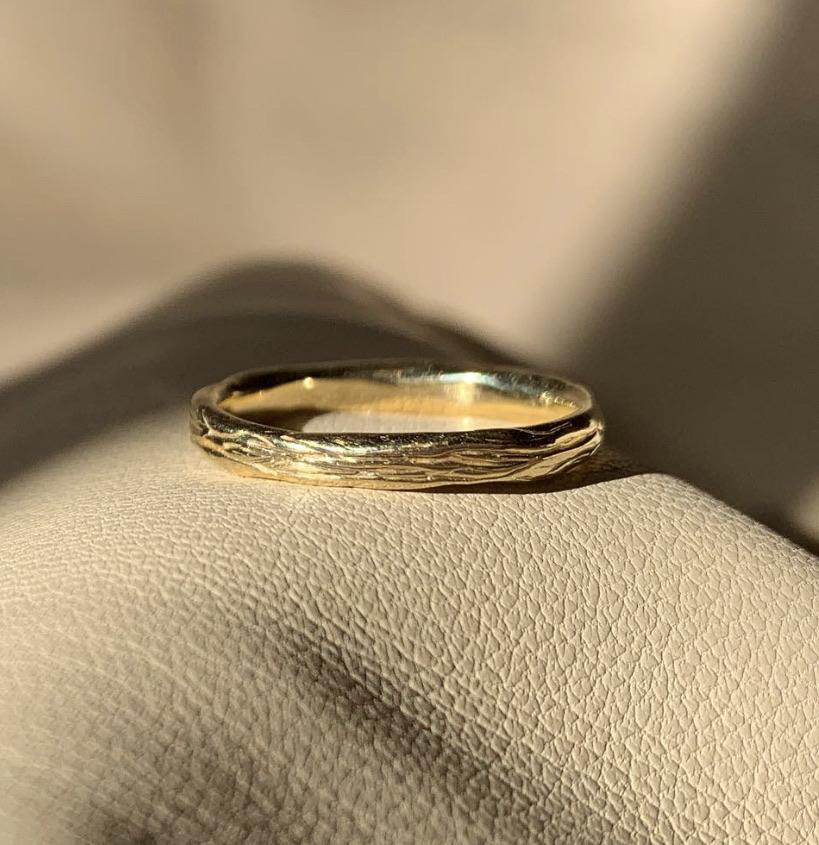 14k gold Rings - Vine Ring - Corvo Jewelry by Lily Raven