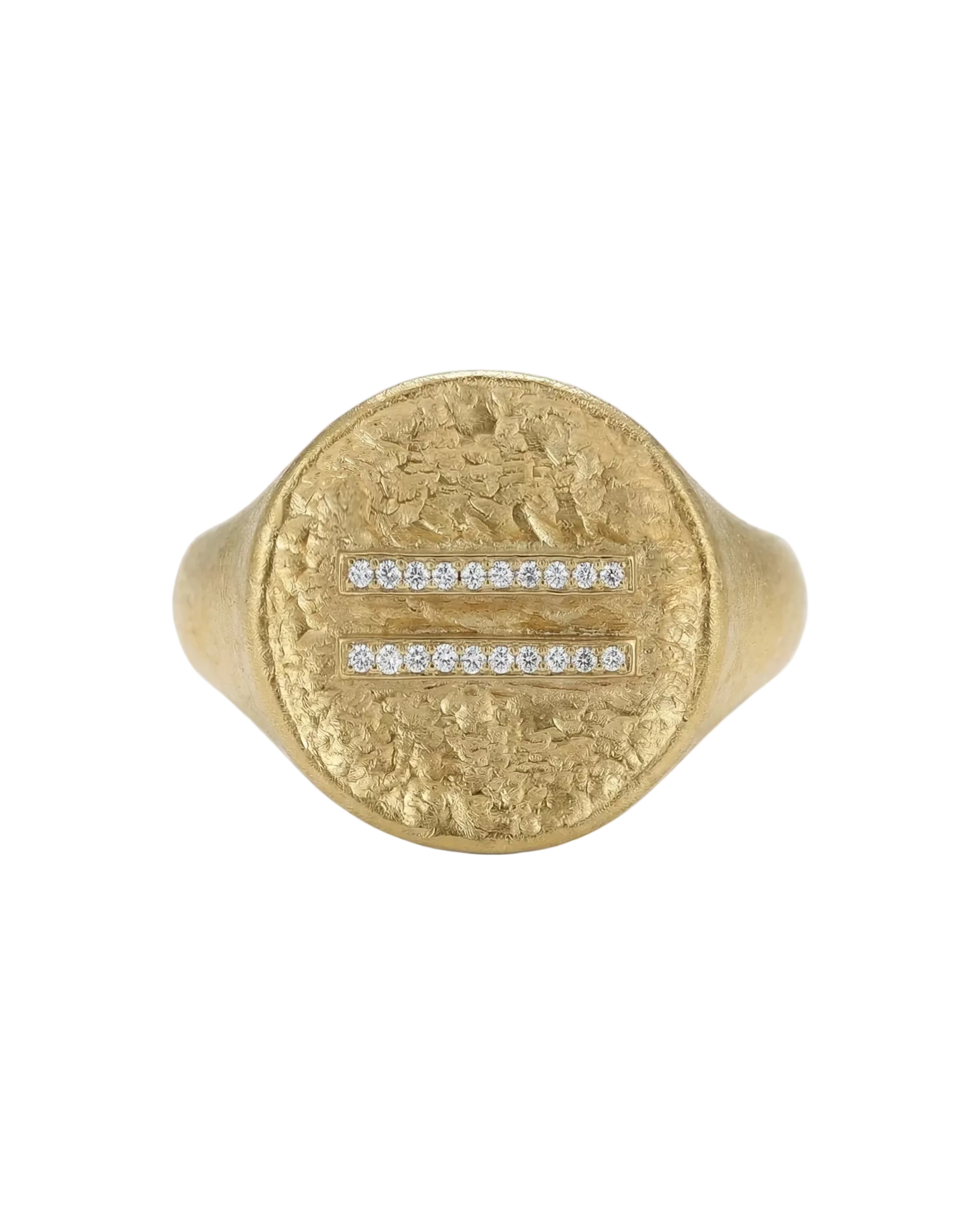 Signet Diamond Equality Ring