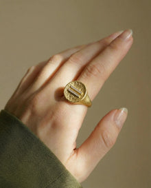 Signet Diamond Equality Ring