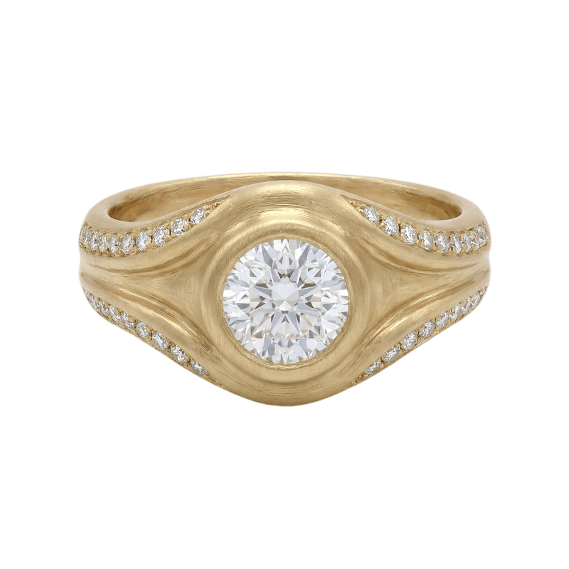 14k gold Rings - Alexandria - Corvo Jewelry by Lily Raven