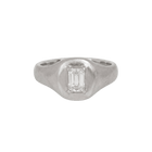 14k gold Rings - Cecilia Baguette Diamond Ring - Corvo Jewelry by Lily Raven