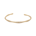 14k gold Bracelet - Conduit Cuff Bracelet - Corvo Jewelry by Lily Raven