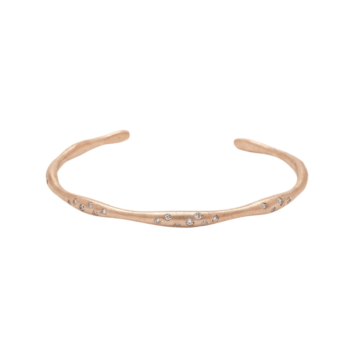 14k gold Bracelet - Conduit Cuff Bracelet - Corvo Jewelry by Lily Raven