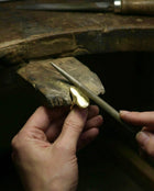 14k gold Rings - Dripping Gold Ring - Corvo Jewelry by Lily Raven