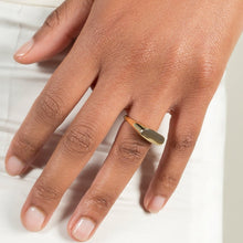14k gold Rings - Levitate Signet Ring - Corvo Jewelry by Lily Raven
