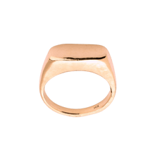 14k gold Rings - Levitate Signet Ring - Corvo Jewelry by Lily Raven