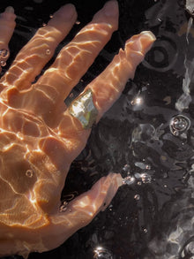 14k gold Rings - Liquid Gold Ring - Corvo Jewelry by Lily Raven