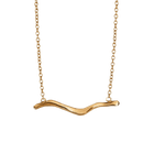 14k gold Necklace - Mighty Oak Branch Necklace - Corvo Jewelry by Lily Raven