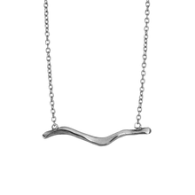 14k gold Necklace - Mighty Oak Branch Necklace - Corvo Jewelry by Lily Raven
