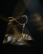 14k gold Necklace - Rise Necklace - Corvo Jewelry by Lily Raven