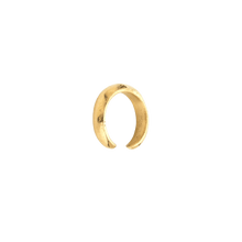 14k gold Earrings - Solid Gold Ear Cuff - Corvo Jewelry by Lily Raven