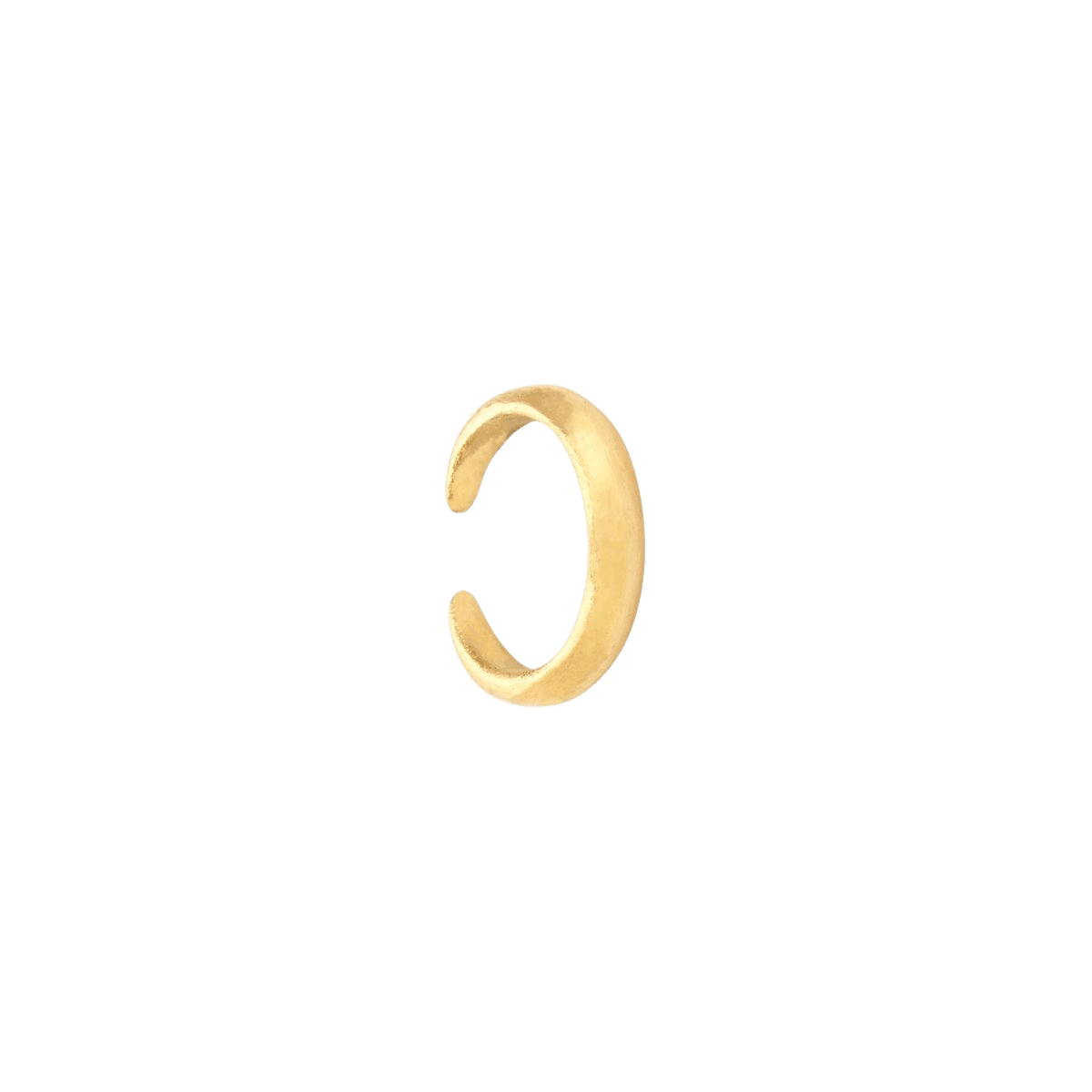 14k gold Earrings - Solid Gold Ear Cuff - Corvo Jewelry by Lily Raven