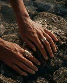 14k gold Rings - Tier Ring - Corvo Jewelry by Lily Raven
