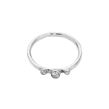 14k gold Rings - Timeless Diamond Stacking Ring - Corvo Jewelry by Lily Raven
