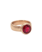 14k gold Rings - Totum Ruby Ring - Corvo Jewelry by Lily Raven