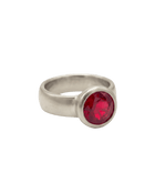 14k gold Rings - Totum Ruby Ring - Corvo Jewelry by Lily Raven