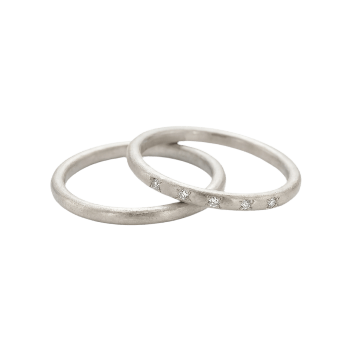 14k gold Rings - Trove Stacking Rings - Corvo Jewelry by Lily Raven