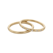 14k gold Rings - Trove Stacking Rings - Corvo Jewelry by Lily Raven