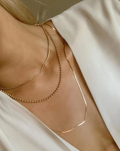 Have a Ball Chain - Corvo Jewelry By Lily Raven - 14k Gold Jewelry