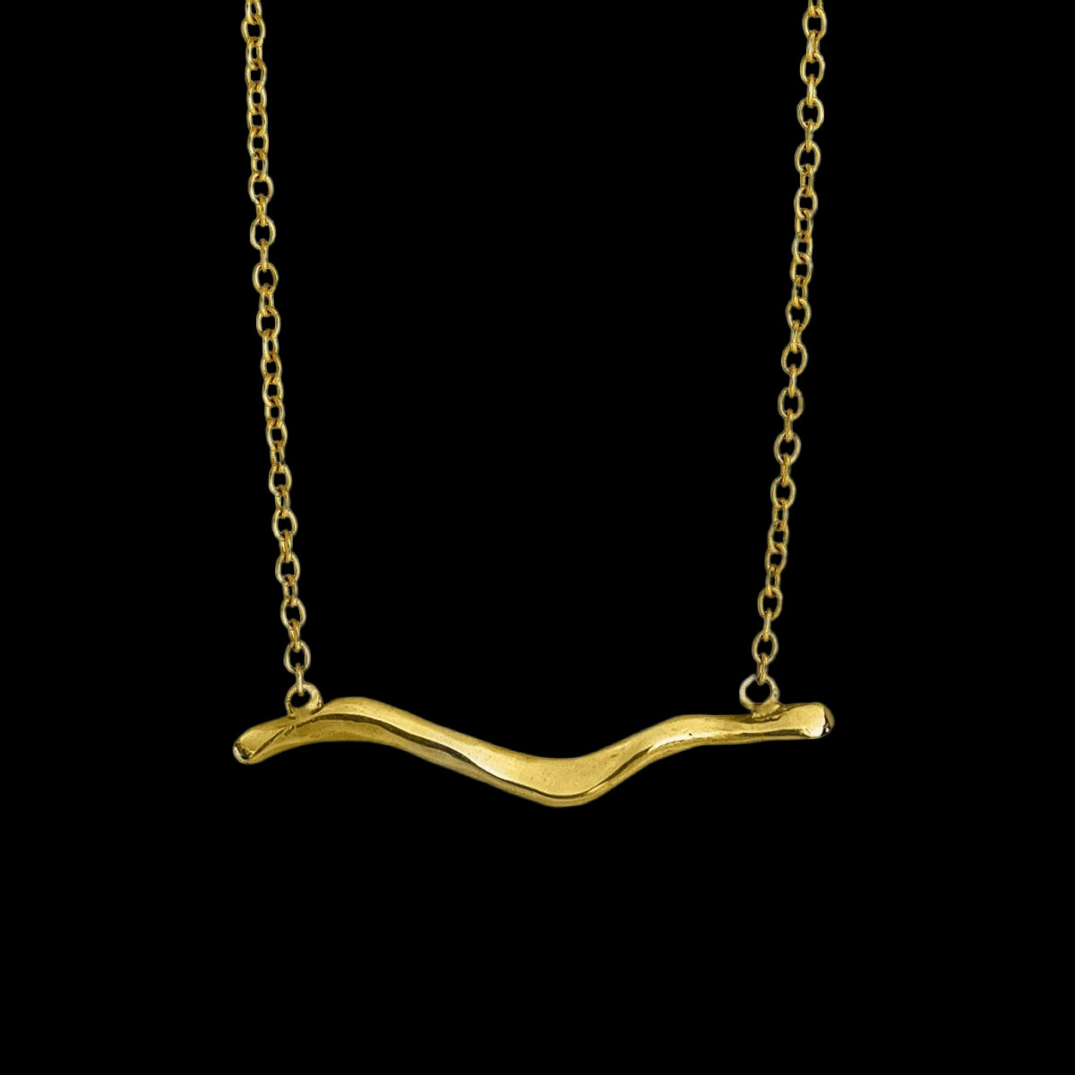 Mighty Oak Branch Necklace - Corvo Jewelry By Lily Raven - 14k Gold Jewelry