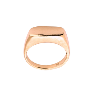 Levitate Signet Ring - Corvo Jewelry By Lily Raven - 14k Gold Jewelry