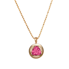 Pink Tourmaline Solitaire Necklace - Corvo Jewelry By Lily Raven - 14k Gold Jewelry