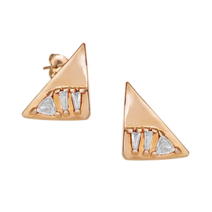 Rise Earrings - Corvo Jewelry By Lily Raven - 14k Gold Jewelry