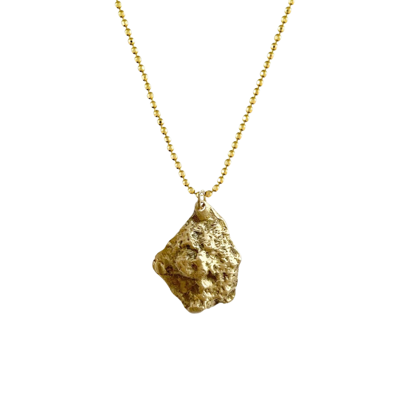 Small Terrain Pendant - Corvo Jewelry By Lily Raven - 14k Gold Jewelry