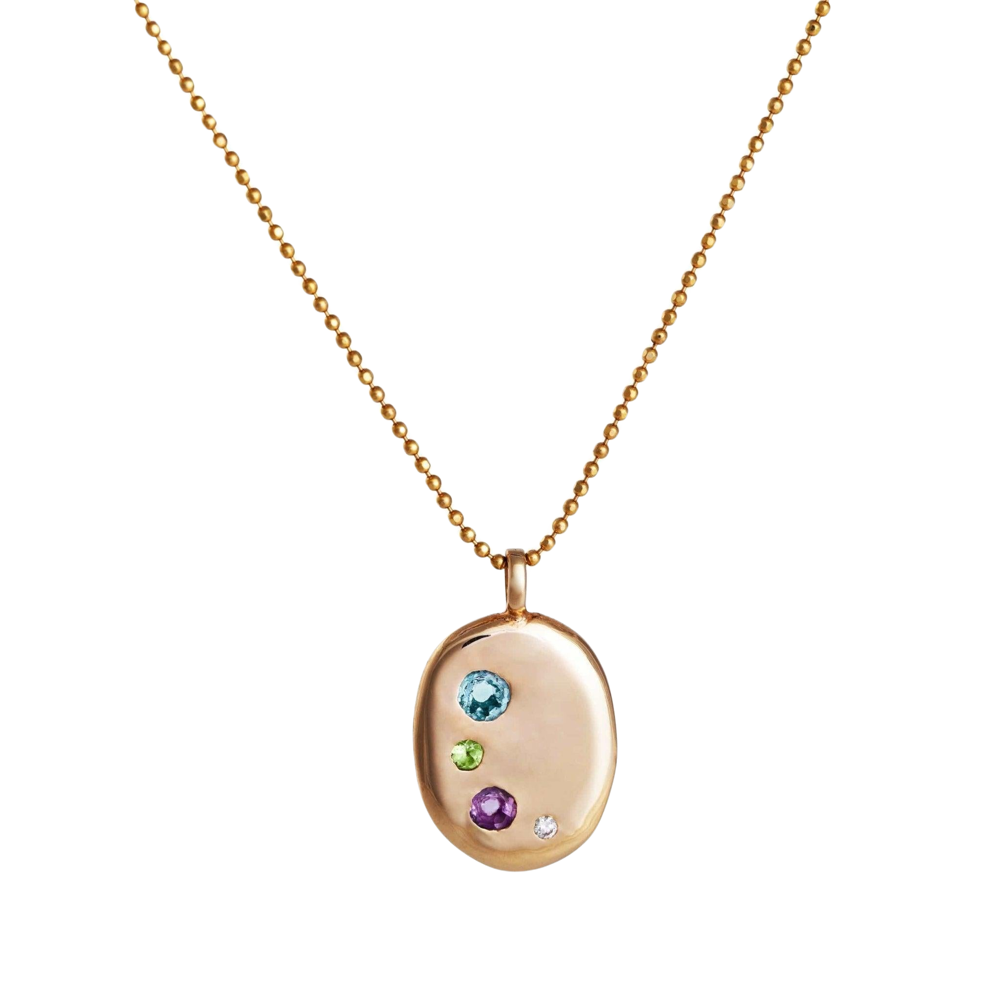 Worlds Away Necklace - Corvo Jewelry By Lily Raven - 14k Gold Jewelry