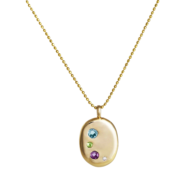 Worlds Away Necklace - Corvo Jewelry By Lily Raven - 14k Gold Jewelry