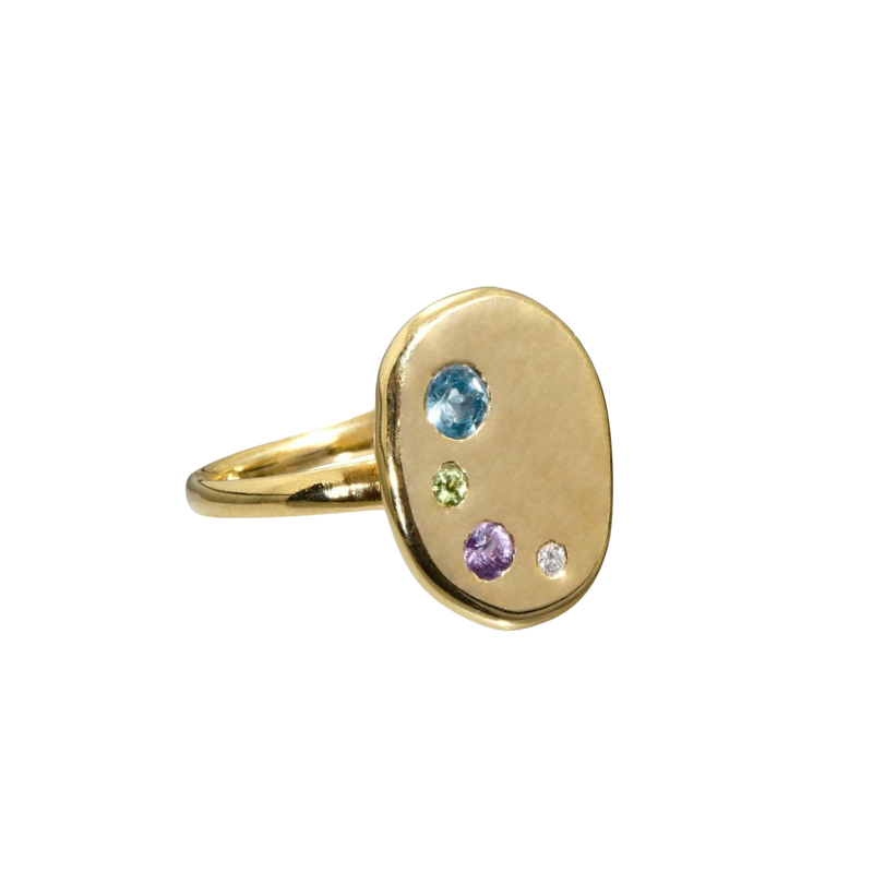 Worlds Away Ring - Corvo Jewelry By Lily Raven - 14k Gold Jewelry