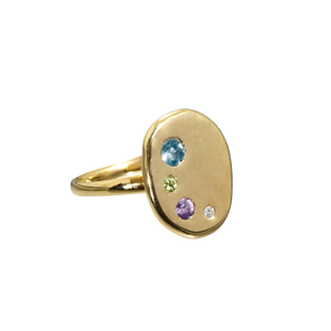 Worlds Away Ring - Corvo Jewelry By Lily Raven - 14k Gold Jewelry