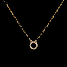 Pavé Asexual Symbol Necklace - Corvo Jewelry By Lily Raven - 14k Gold Jewelry