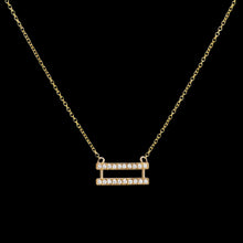 Pavé Equality Symbol Necklace - Corvo Jewelry By Lily Raven - 14k Gold Jewelry