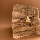 14k gold Necklace - Rise Necklace - Corvo Jewelry by Lily Raven