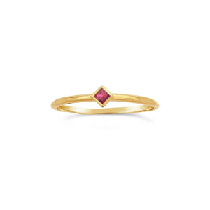 Glint Pink Tourmaline Ring - Corvo Jewelry By Lily Raven - 14k Gold Jewelry
