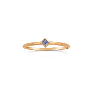 Glint Tanzanite Ring - Corvo Jewelry By Lily Raven - 14k Gold Jewelry