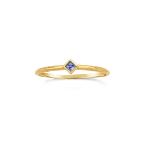 Glint Tanzanite Ring - Corvo Jewelry By Lily Raven - 14k Gold Jewelry