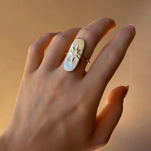 Polaris Ring - Corvo Jewelry By Lily Raven - 14k Gold Jewelry