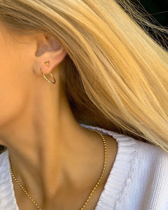 Seamless Hoops - Corvo Jewelry By Lily Raven - 14k Gold Jewelry